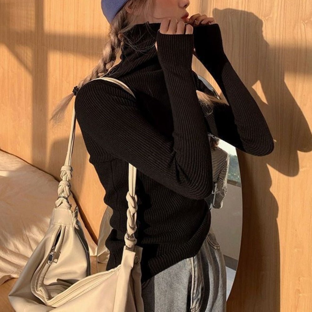 タートルネックニット｜オフィスカジュアル レディース 通販【ミレジェネ】