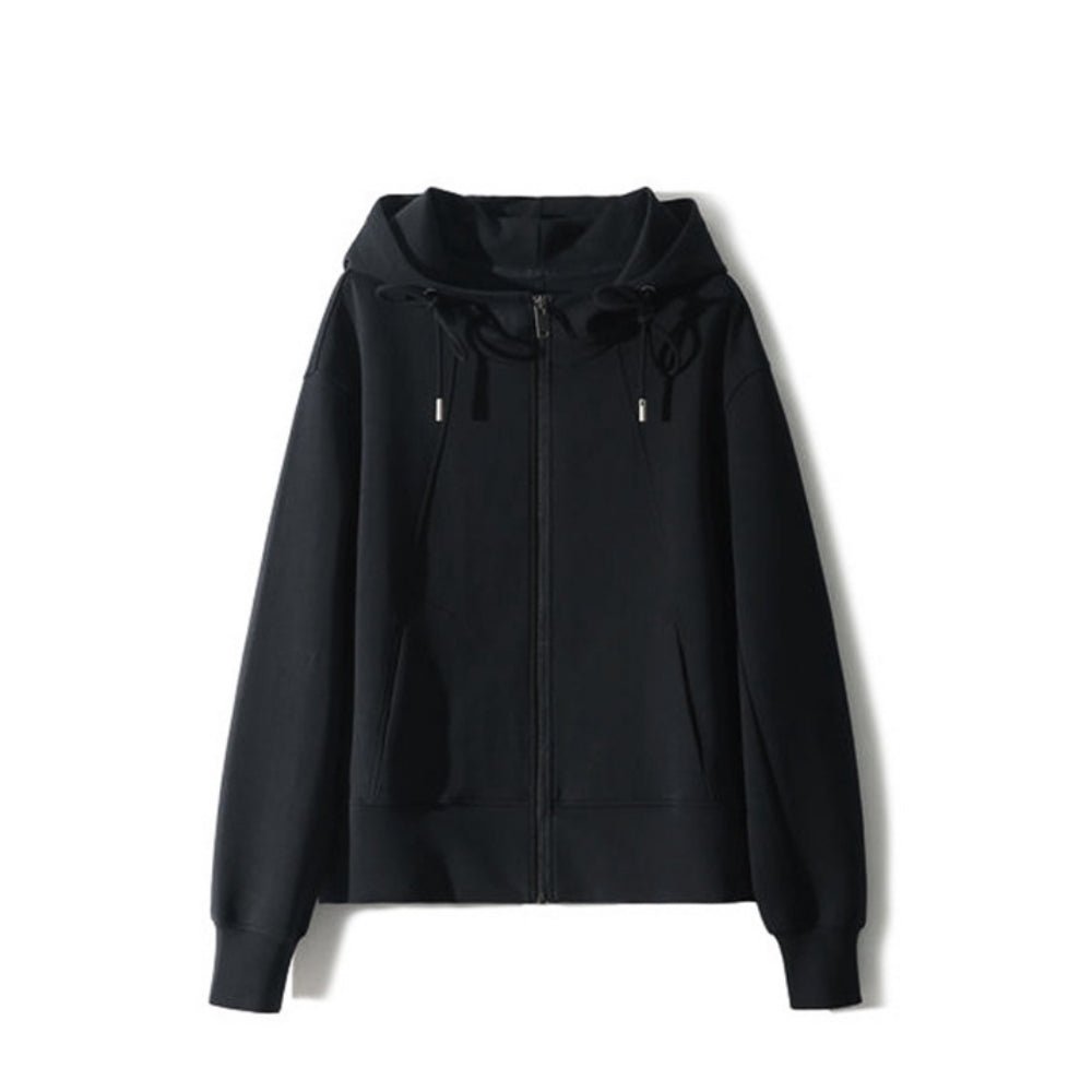 シルキージップアップパーカー｜オフィスカジュアル レディース 通販【ミレジェネ】