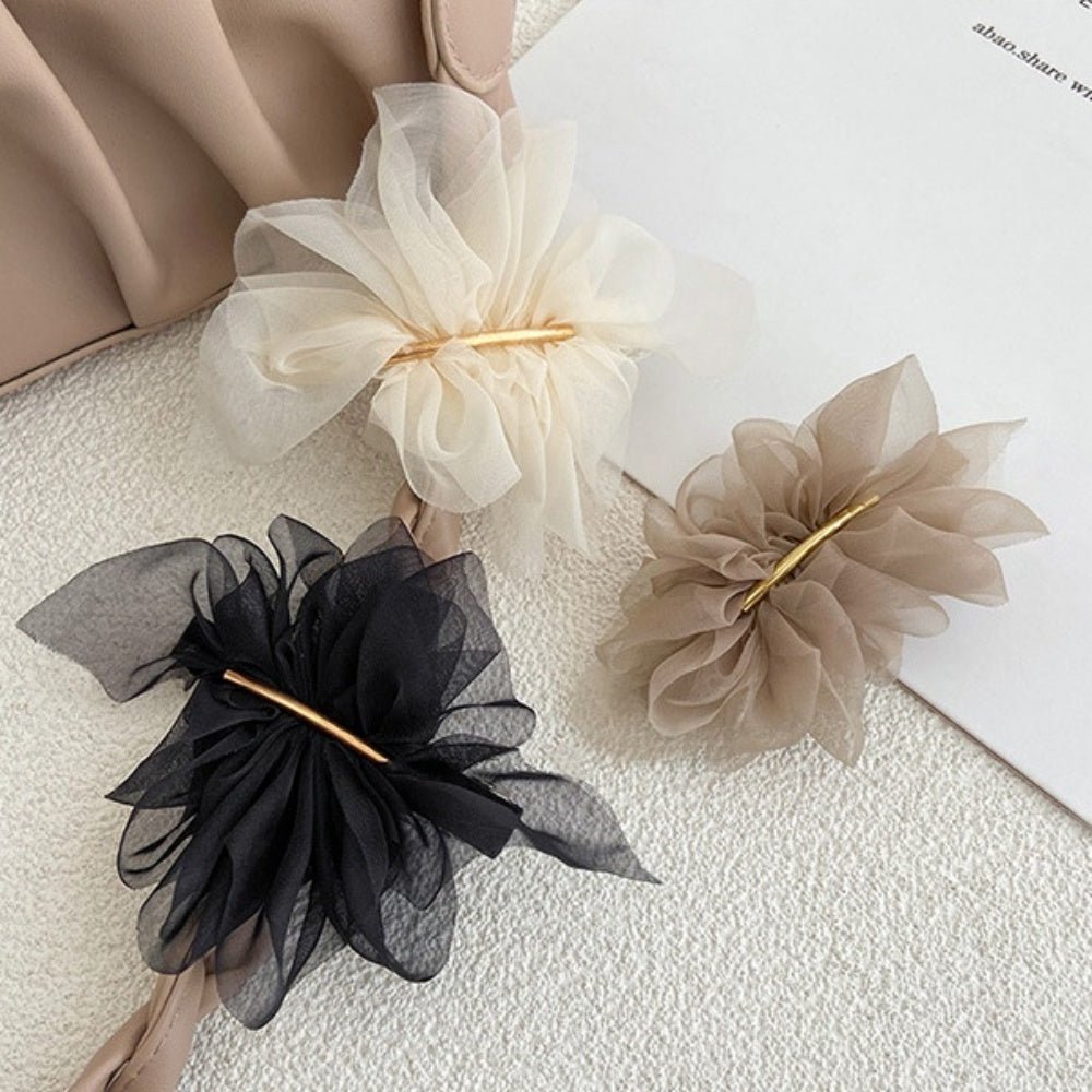 ボリュームシフォンバレッタ｜オフィスカジュアル レディース 通販【ミレジェネ】