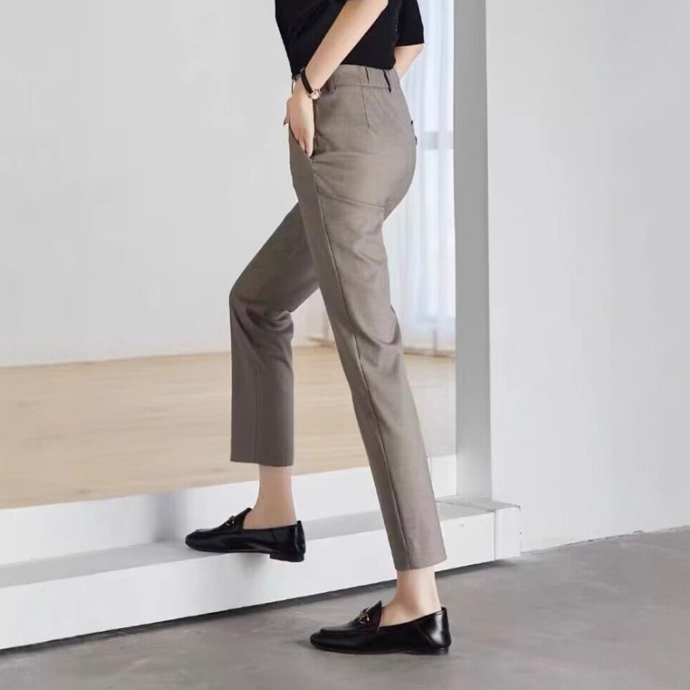 九分丈ストレートパンツ｜オフィスカジュアル レディース 通販【ミレジェネ】