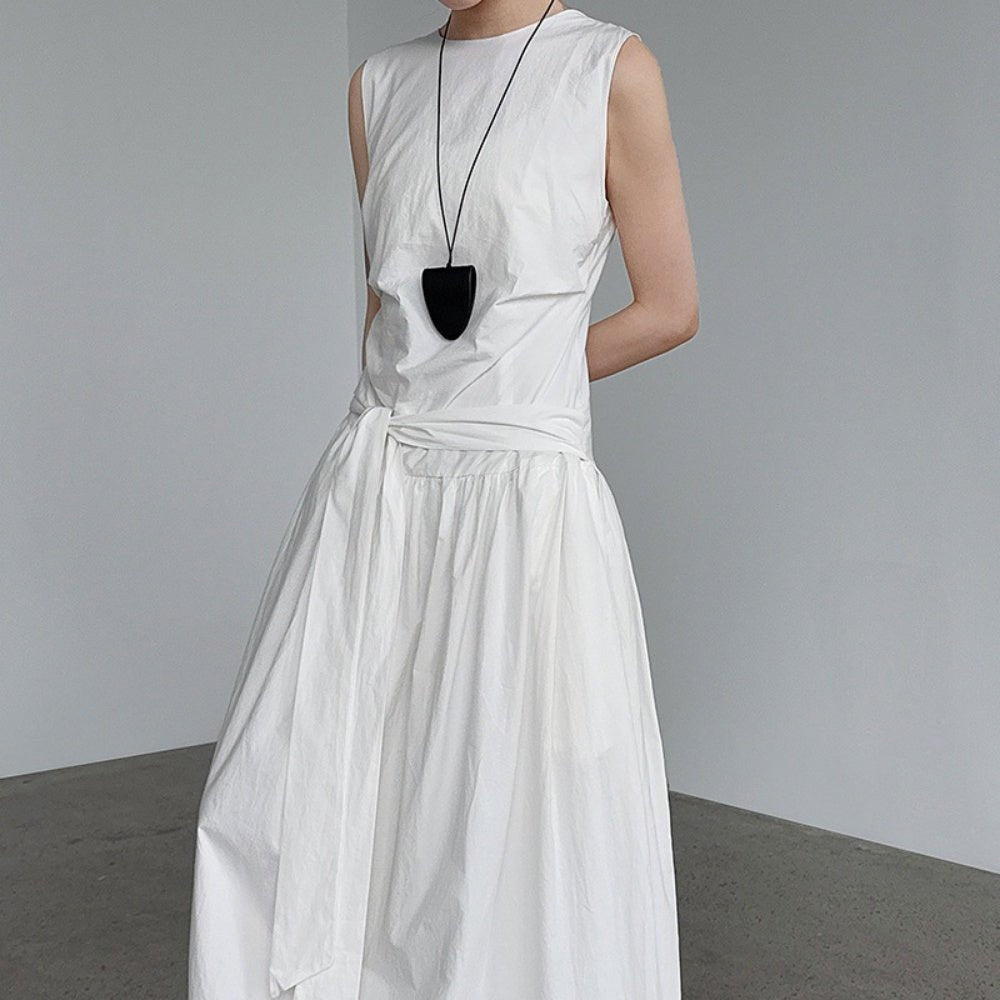 ノースリーブバルーンワンピース｜オフィスカジュアル レディース 通販【ミレジェネ】