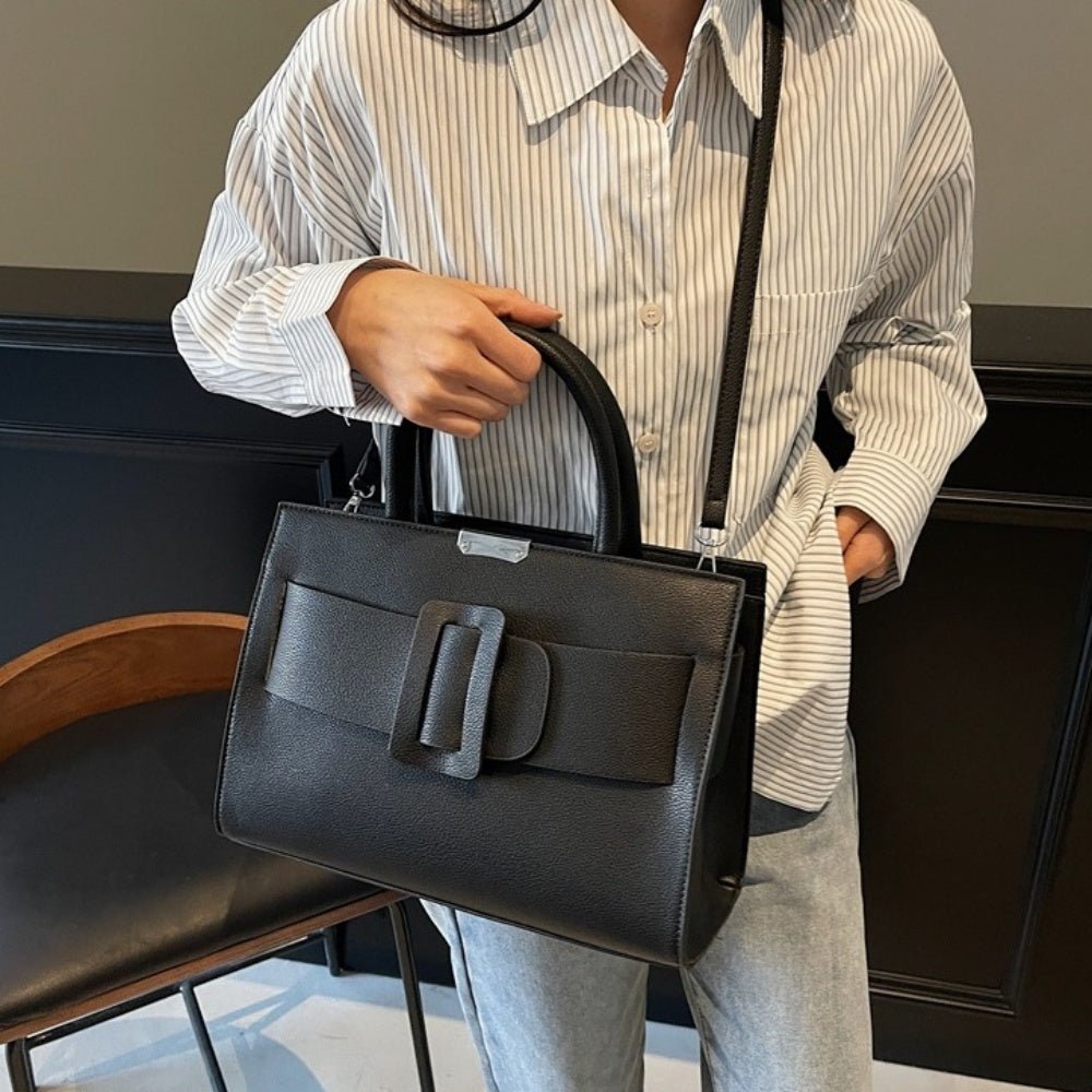 ビッグバックルトートバッグ｜オフィスカジュアル レディース 通販【ミレジェネ】