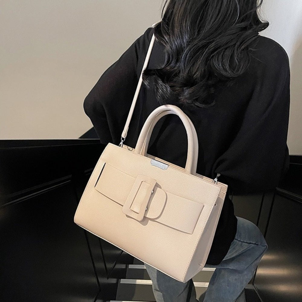 ビッグバックルトートバッグ｜オフィスカジュアル レディース 通販【ミレジェネ】