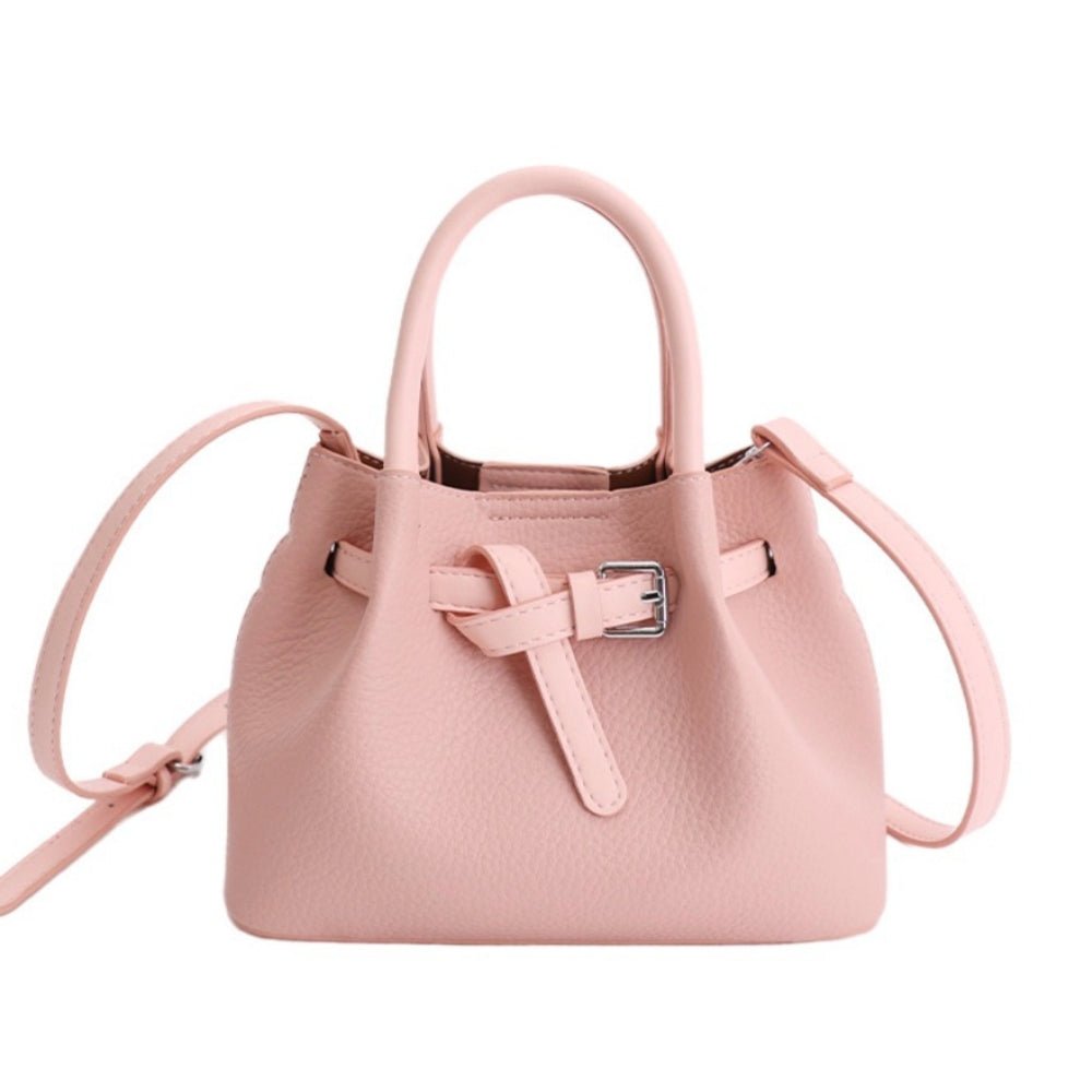 フロントベルトアクセントショルダーバッグ｜オフィスカジュアル レディース 通販【ミレジェネ】