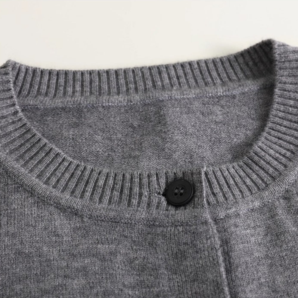 異素材ドッキングトップス｜オフィスカジュアル レディース 通販【ミレジェネ】