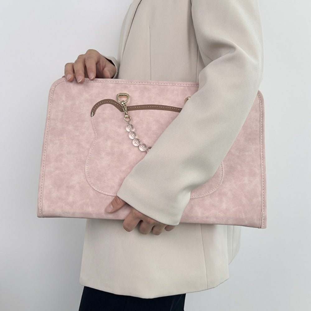 ベアモチーフパッチノートPCカバー｜オフィスカジュアル レディース 通販【ミレジェネ】