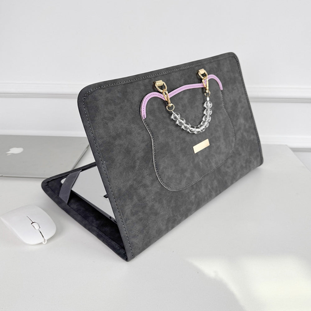 ベアモチーフパッチノートPCカバー｜オフィスカジュアル レディース 通販【ミレジェネ】