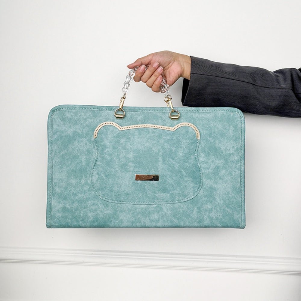 ベアモチーフパッチノートPCカバー｜オフィスカジュアル レディース 通販【ミレジェネ】