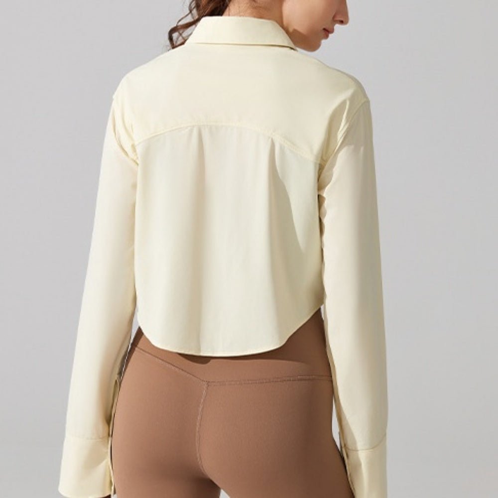 UVカットアクティブシャツブラウス｜オフィスカジュアル レディース 通販【ミレジェネ】