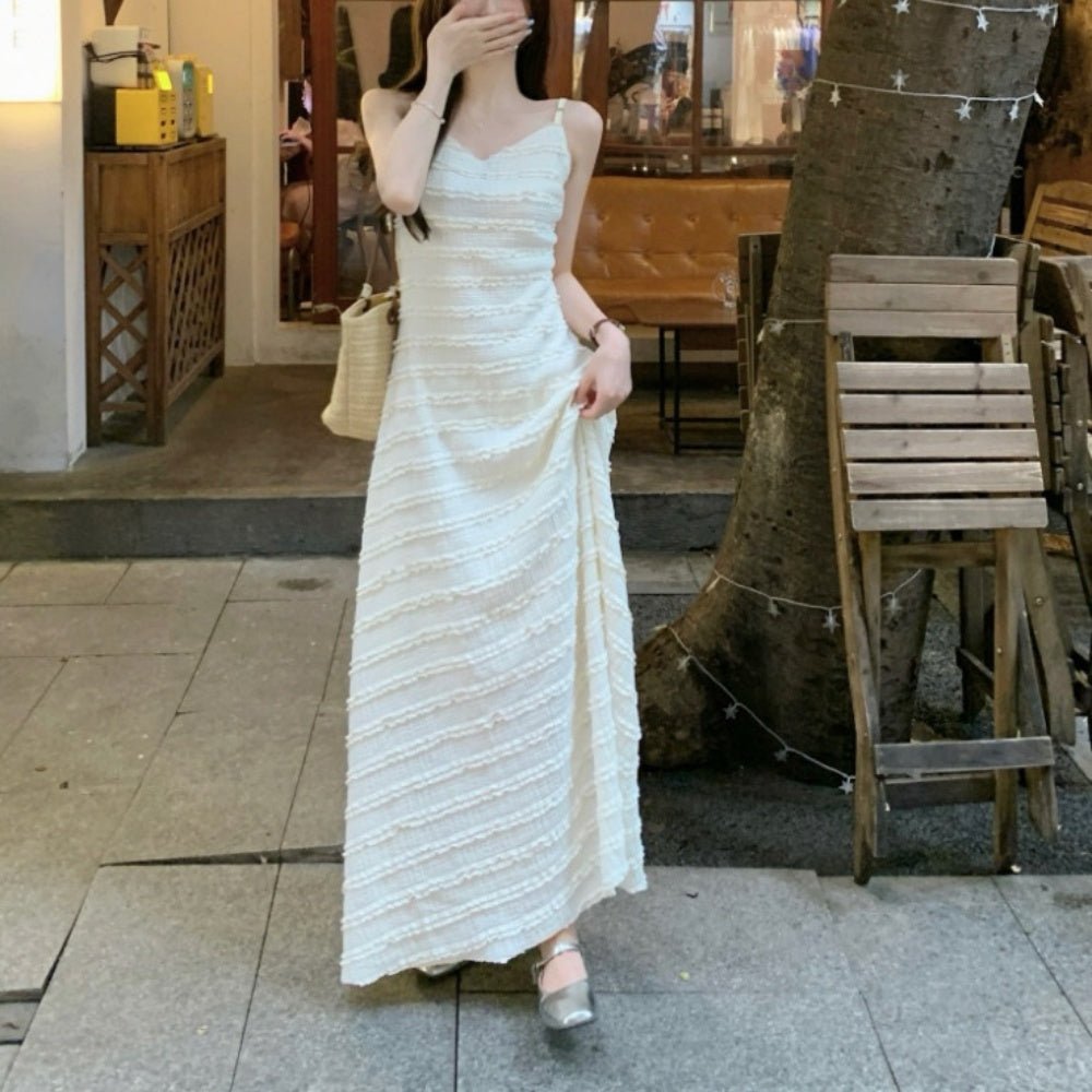 Vネックキャミソールワンピース｜オフィスカジュアル レディース 通販【ミレジェネ】