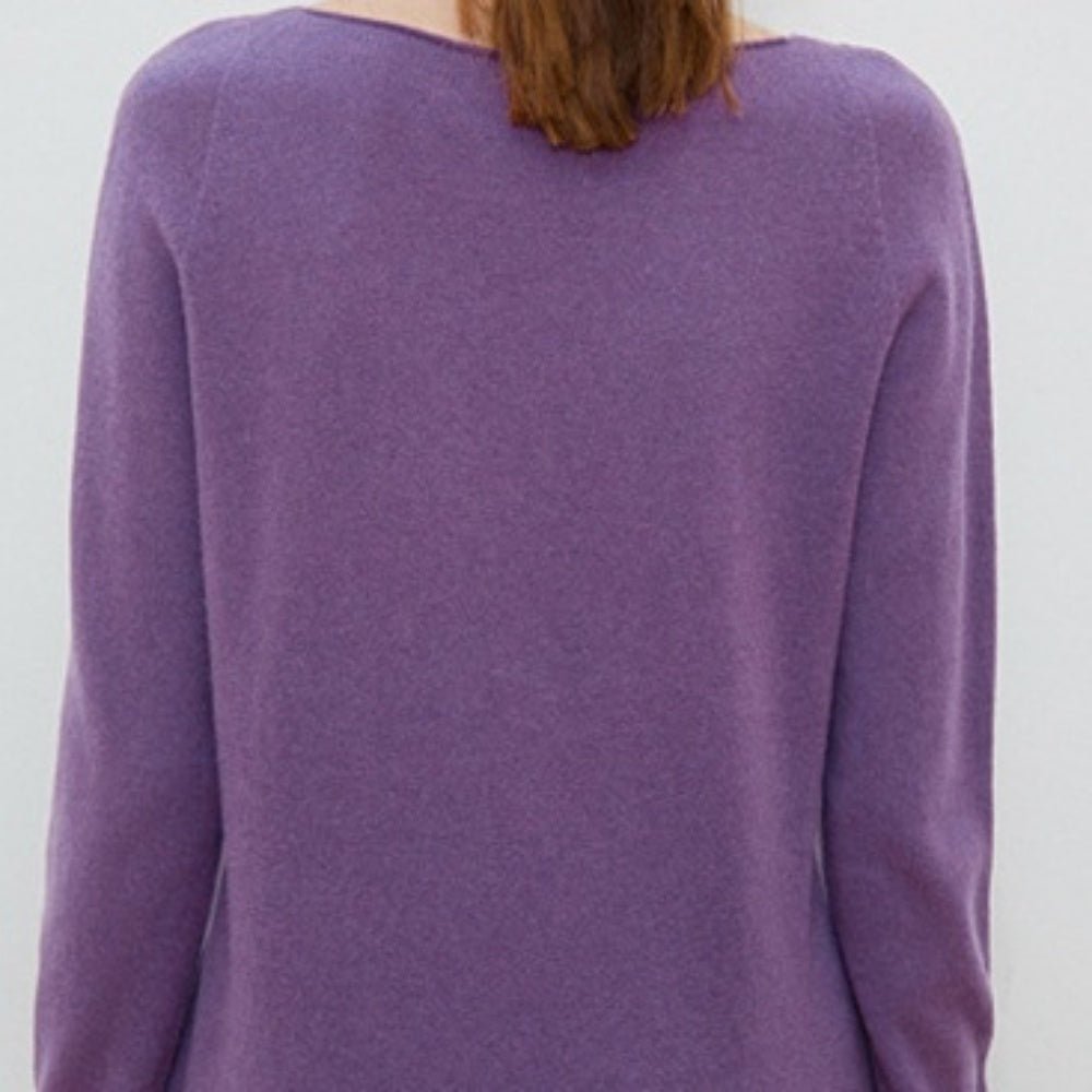 Vネックウールトップス｜オフィスカジュアル レディース 通販【ミレジェネ】