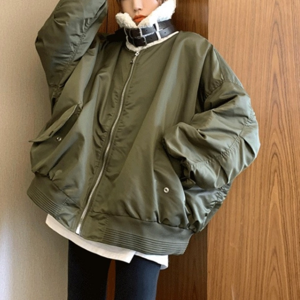 jpress】ジャケットコート Lサイズ ネックベルト 新品、未使用