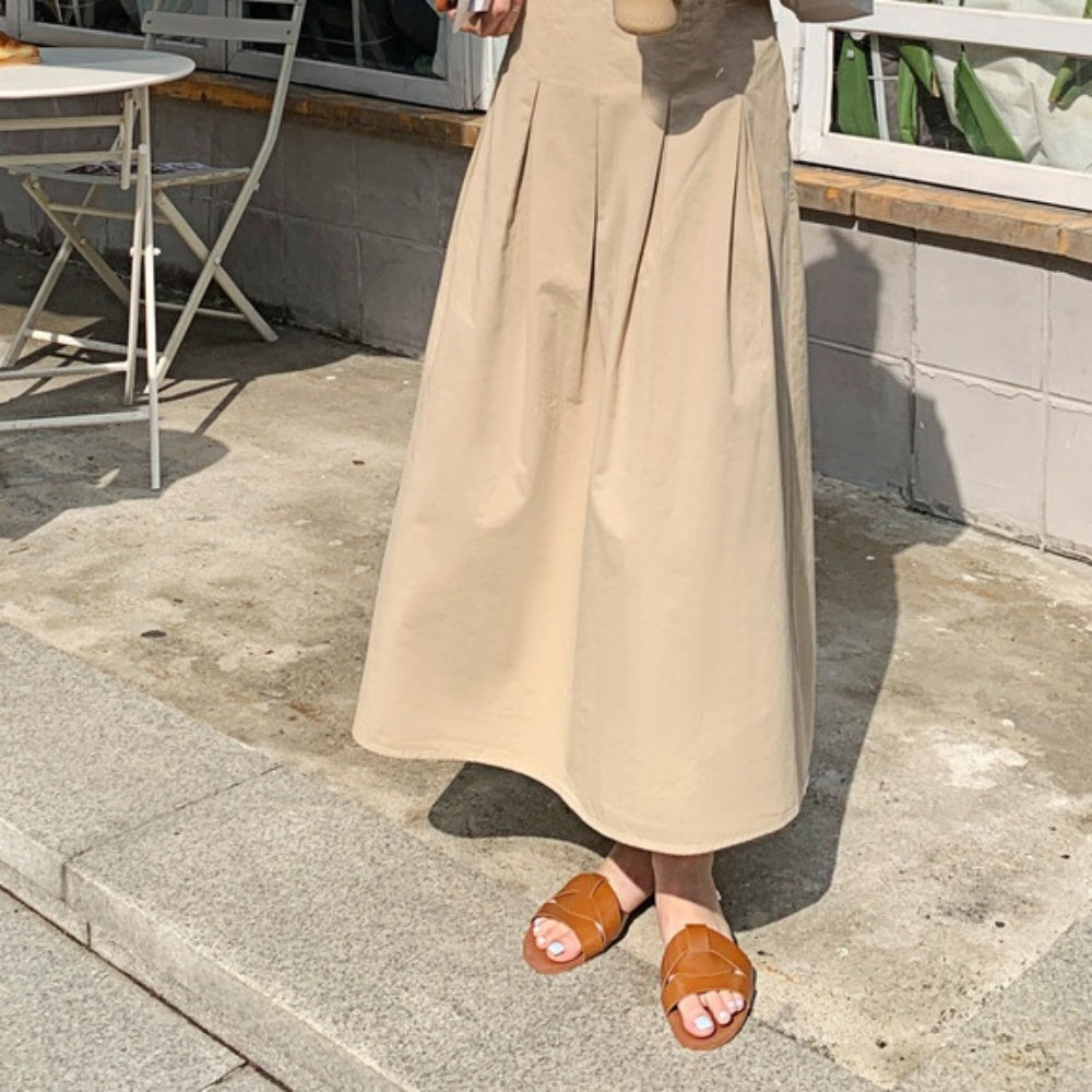 Aライントレンチジャンパースカート
