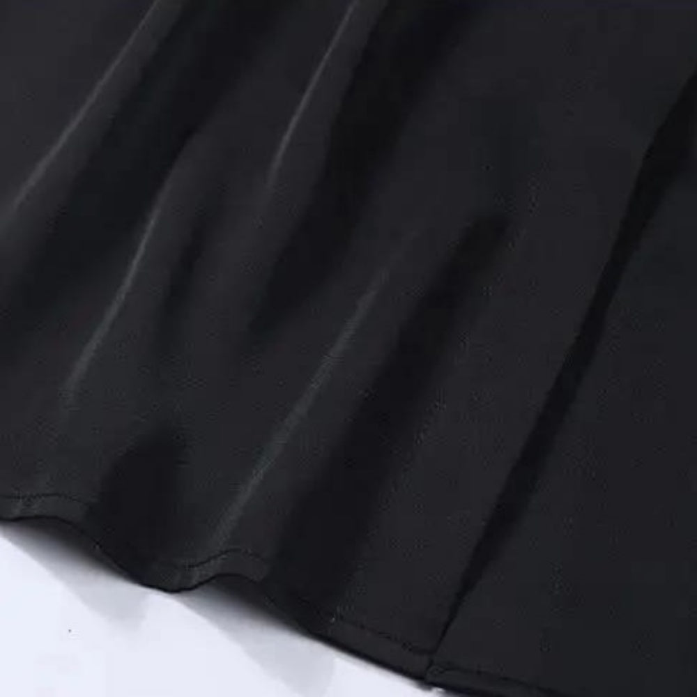 シングルブレスト刺繍シャツ