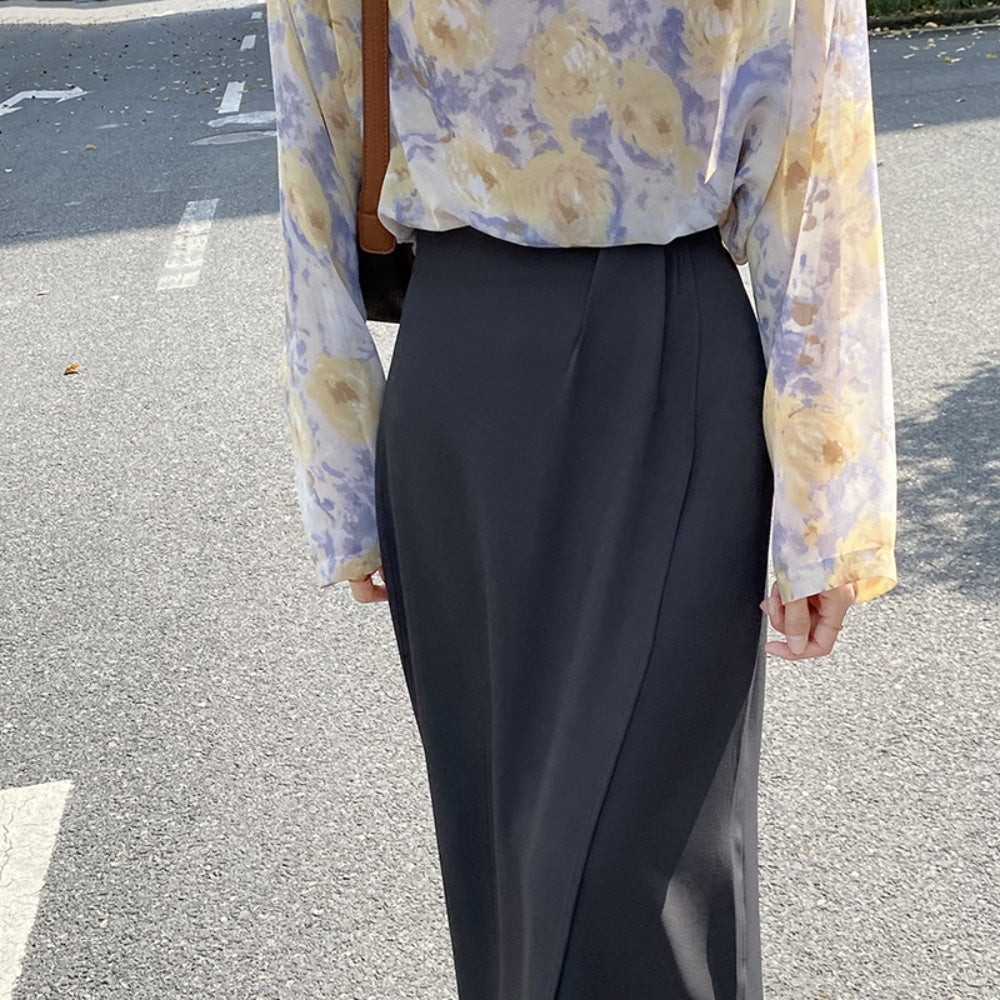 スリットロングスカート