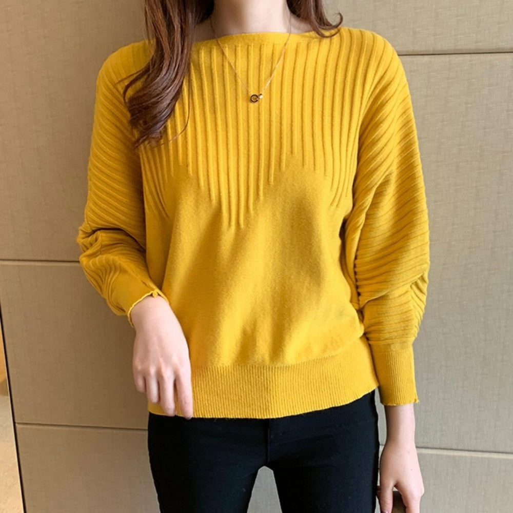 キレイめニットトップス