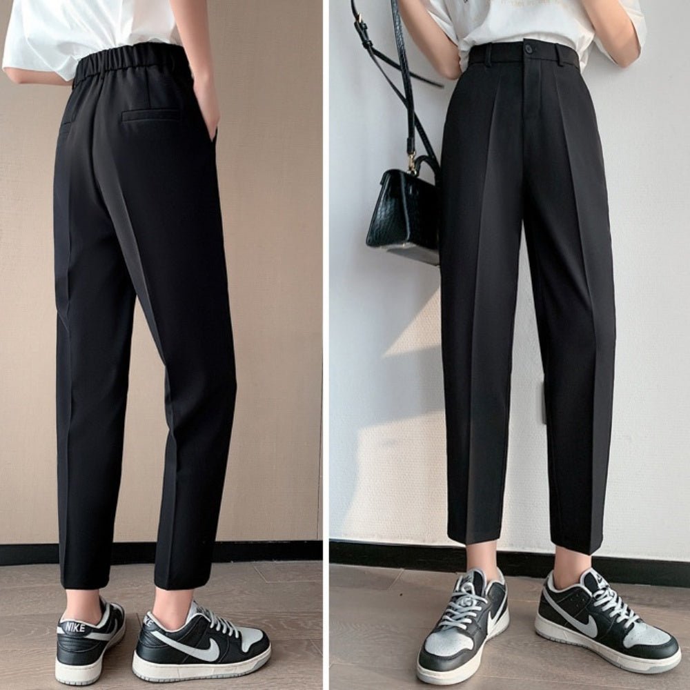 センタープレステーパードパンツ｜オフィスカジュアル レディース 通販【ミレジェネ】