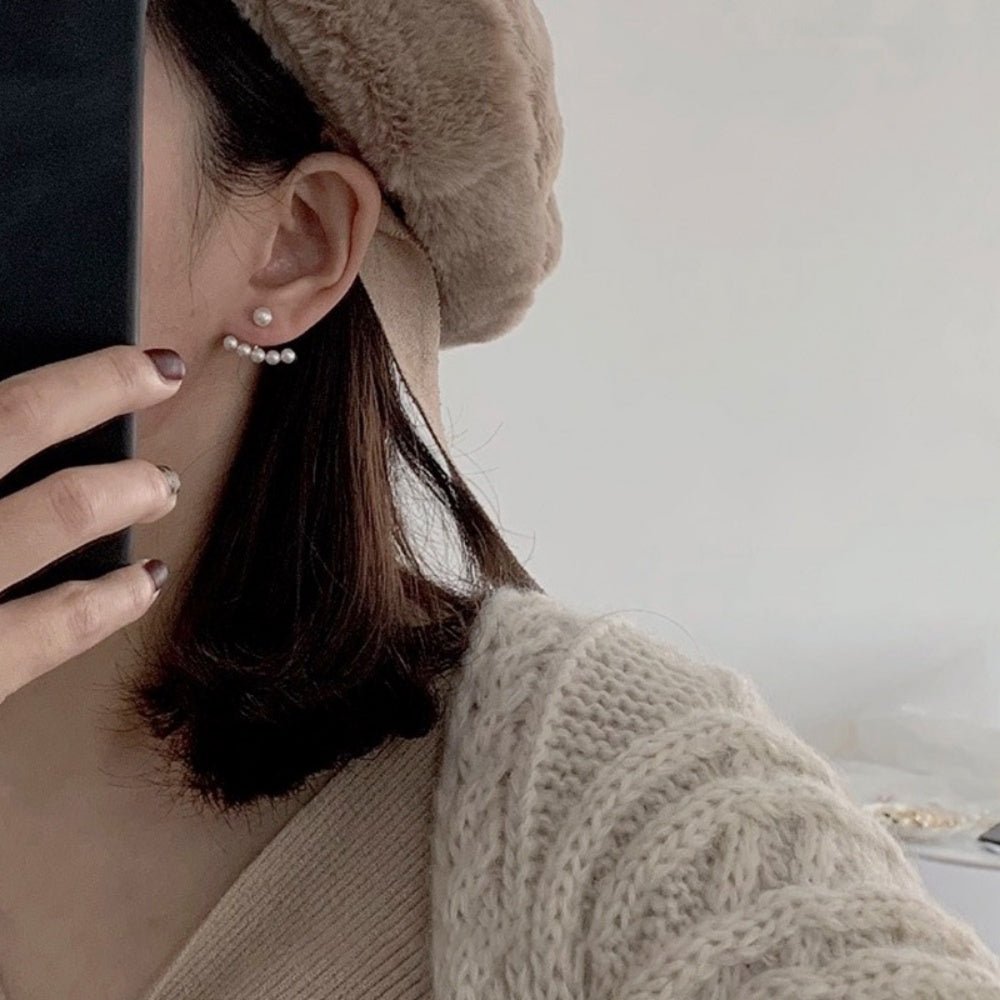 小粒パールピアス