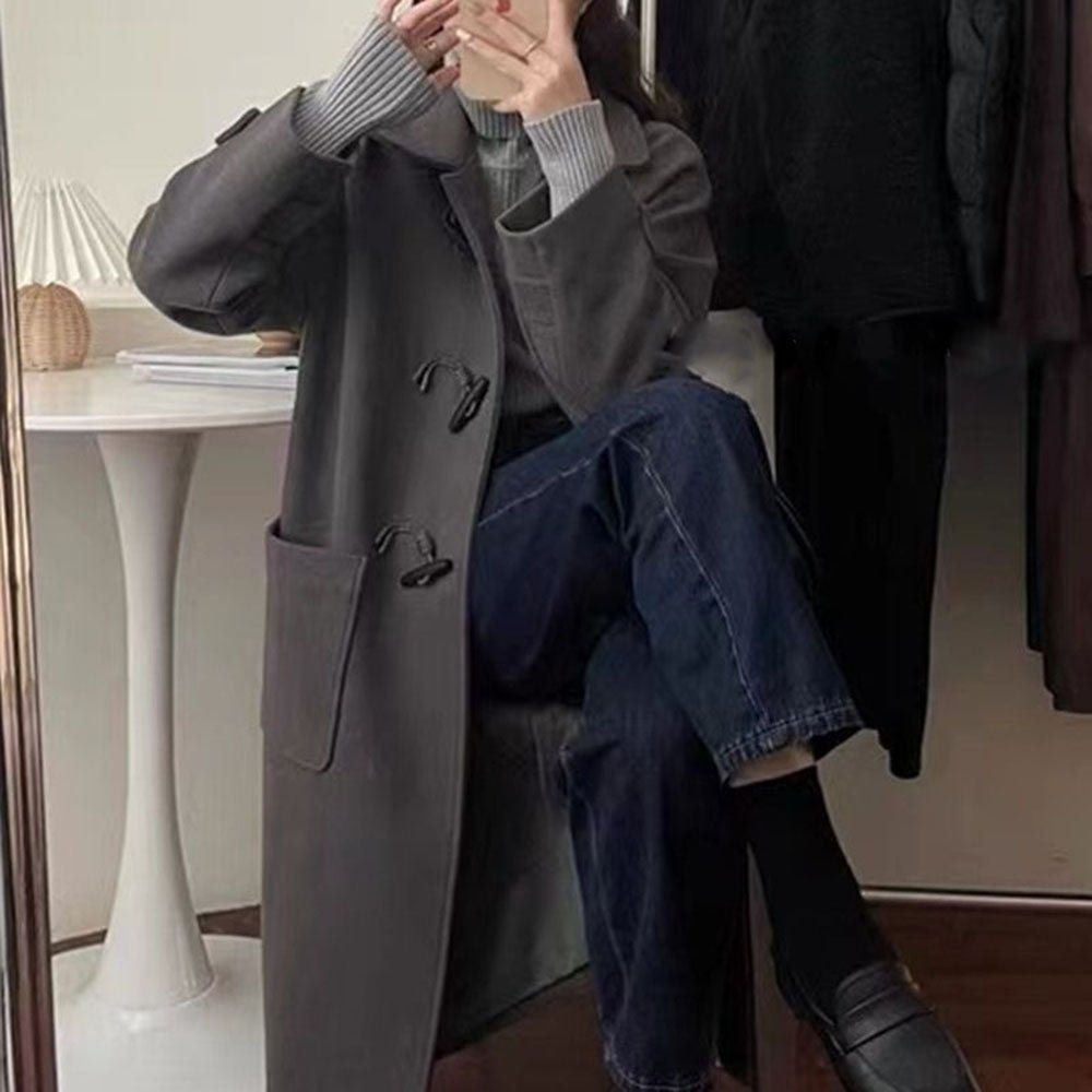ロングダッフルコート｜オフィスカジュアル レディース 通販【ミレジェネ】