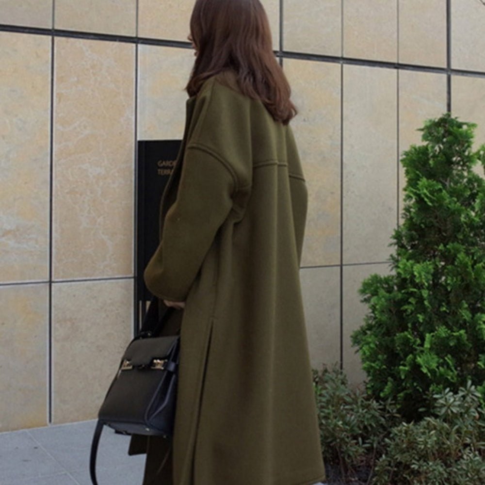 オーバーサイズガウンコート｜オフィスカジュアル レディース 通販【ミレジェネ】
