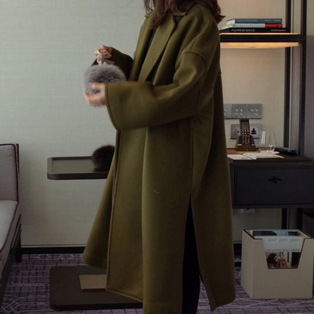 オーバーサイズガウンコート｜オフィスカジュアル レディース 通販【ミレジェネ】