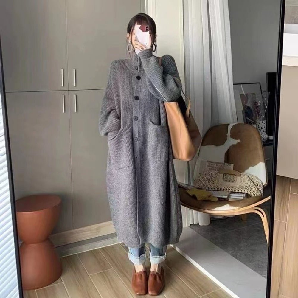 SALE】UVカット シアーニット セミロングカーディガン