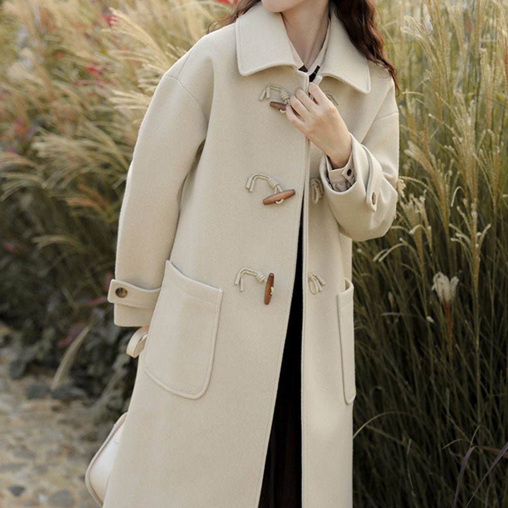 美品 MITSUMINE×Tibbett ロングダッフルコート 金具トグル 美品 MITSUMINE×Tibbett ロングダッフルコート 金具トグル 美品