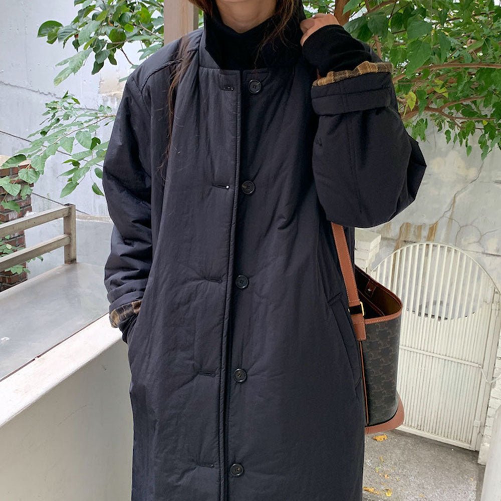 れい　ROEN ロングミリタリーコート ステンカラーミリタリーロングコート｜オフィスカジュアル