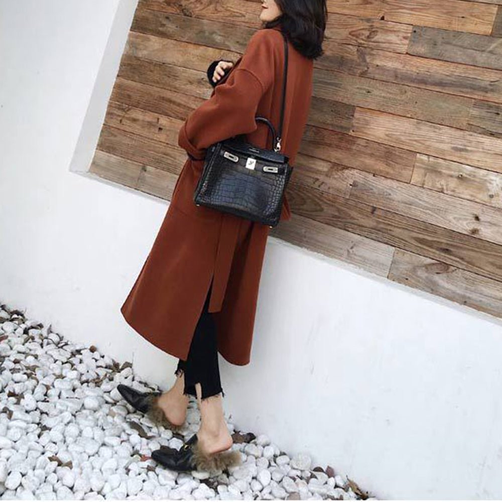 オーバーサイズロング丈チェスターコート - Millennial Generation