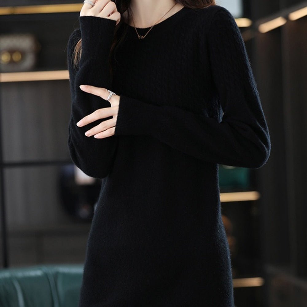 シンプルニットワンピース｜オフィスカジュアル レディース 通販