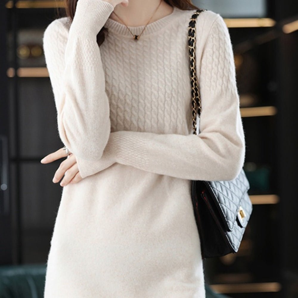 シンプルニットワンピース｜オフィスカジュアル レディース 通販