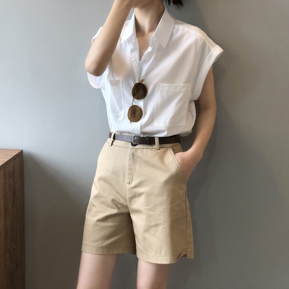 パワショルノースリーブカットソー