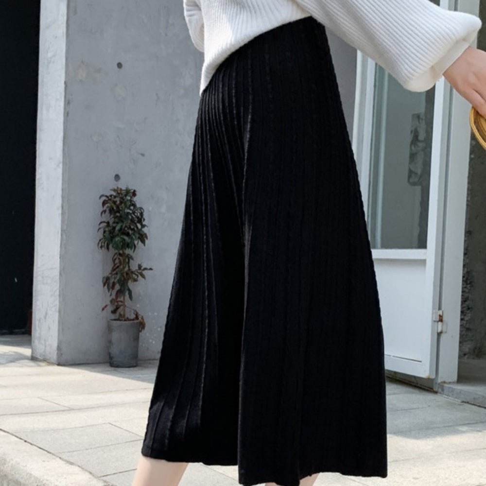 ニットプリーツスカート｜オフィスカジュアル レディース 通販