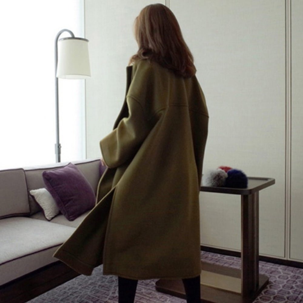 オーバーサイズガウンコート｜オフィスカジュアル レディース 通販【ミレジェネ】